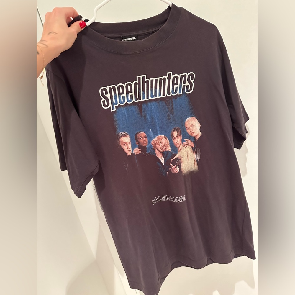 SOLD!!! Balenciaga Speedhunters t-shirt unisex authentic